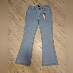 NWT Studio 12 Bootcut Jeans Light Wash Blue Juniors 13